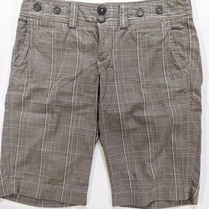 AEO Tartan Bermuda Shorts
